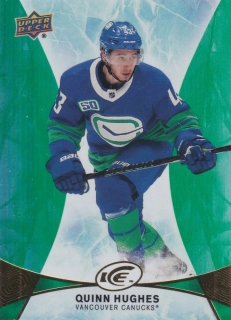 2020-21 UD Ice - Quinn Hughes - Green #22