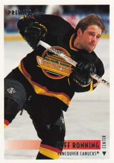 1994-95 O-Pee-Chee Premier - Cliff Ronning #291