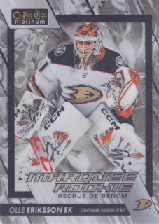 2023-24 UD O-Pee-Chee Platinum - Olle Eriksson Ek - Marquee Rookie Liquid Metal /399 #245