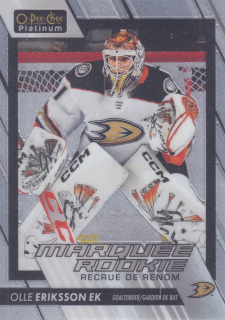 2023-24 UD O-Pee-Chee Platinum - Olle Eriksson Ek - Marquee Rookie #245