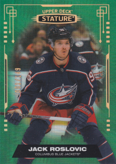 2021-22 UD Stature - Jack Roslovic - Green /149 #98