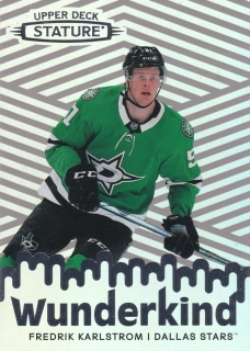 2022-23 UD Stature - Fredrik Karlstrom - Wunderkind #W-33