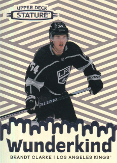 2022-23 UD Stature - Brandt Clarke - Wunderkind #W-49