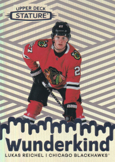 2022-23 UD Stature - Lukas Reichel - Wunderkind #W-8