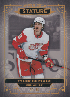 2022-23 UD Stature - Tyler Bertuzzi - Photo Variant /99 #39