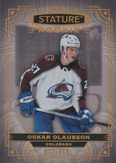 2022-23 UD Stature - Oskar Olausson - Rookie /399 #129