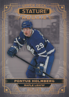 2022-23 UD Stature - Pontus Holmberg - Rookie /399 #161