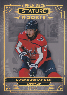 2022-23 UD Stature - Lucas Johansen - Rookie Photo Variant /99 #170