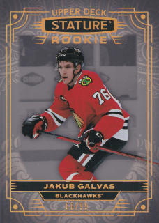 2022-23 UD Stature - Jakub Galvas - Rookie Photo Variant /99 #172