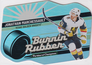2023-24 UD Parkhurst Champions - Jonathan Marchessault - Burnin Rubber #BR-28