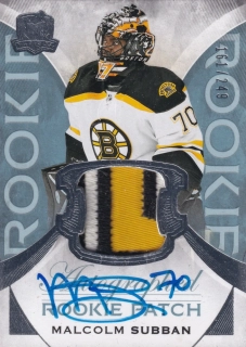 2015-16 UD The Cup - Malcolm Subban - Autographed Rookie Patch /249 #172