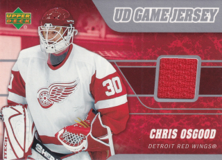 2006-07 UD Series 1 - Chris Osgood - UD Game Jersey #J-CO