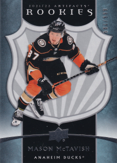 2021-22 UD Artifacts - Mason McTavish - 2005-06 Retro Rookies /999 #3