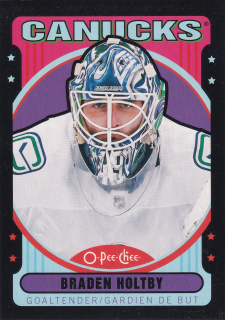2021-22 UD O-Pee-Chee - Braden Holtby - Retro Black Border /100 #59
