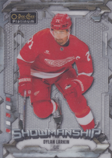 2024-25 UD O-Pee-Chee Platinum - Dylan Larkin - Showmanship #S-6