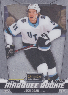 2024-25 UD O-Pee-Chee Platinum - Josh Doan - Marquee Rookie #254