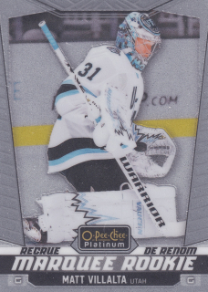 2024-25 UD O-Pee-Chee Platinum - Matt Villalta - Marquee Rookie #214