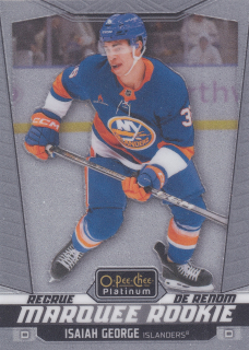 2024-25 UD O-Pee-Chee Platinum - Isaiah George - Marquee Rookie #297