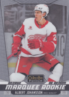 2024-25 UD O-Pee-Chee Platinum - Albert Johansson - Marquee Rookie #286