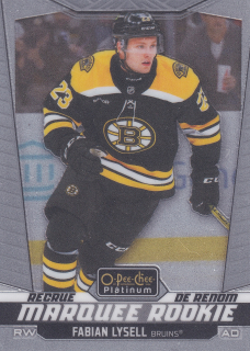 2024-25 UD O-Pee-Chee Platinum - Fabian Lysell - Marquee Rookie #216