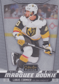 2024-25 UD O-Pee-Chee Platinum - Lukas Cormier - Marquee Rookie #265