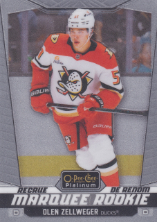 2024-25 UD O-Pee-Chee Platinum - Olen Zellweger - Marquee Rookie #207