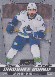 2024-25 UD O-Pee-Chee Platinum - Arshdeep Bains - Marquee Rookie #261