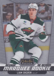2024-25 UD O-Pee-Chee Platinum - Liam Ohgren - Marquee Rookie #235