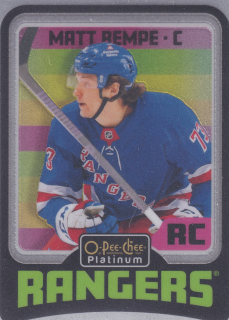 2024-25 UD O-Pee-Chee Platinum - Matt Rempe - Retro #R75