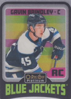 2024-25 UD O-Pee-Chee Platinum - Gavin Brindley - Retro #R99