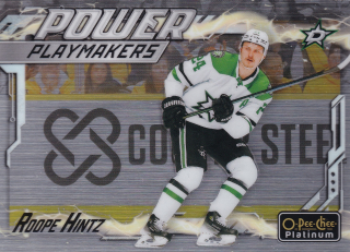2024-25 UD O-Pee-Chee Platinum - Roope Hintz - Power Playmakers #PM-1
