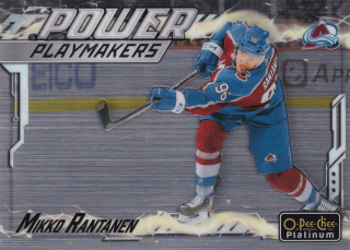 2024-25 UD O-Pee-Chee Platinum - Mikko Rantanen - Power Playmakers #PM-15