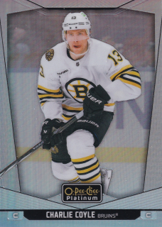 2024-25 UD O-Pee-Chee Platinum - Charlie Coyle - Rainbow #91