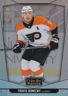 2024-25 UD O-Pee-Chee Platinum - Travis Konecny - Rainbow #18