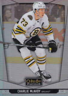 2024-25 UD O-Pee-Chee Platinum - Charlie McAvoy - Rainbow #132