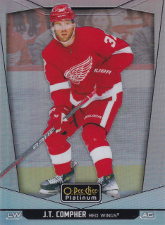 2024-25 UD O-Pee-Chee Platinum - J.T. Compher - Rainbow #197