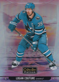2024-25 UD O-Pee-Chee Platinum - Logan Couture - Sunset #185