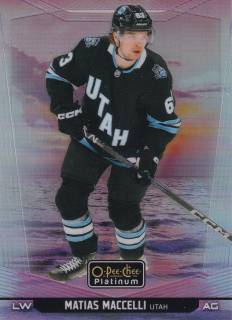 2024-25 UD O-Pee-Chee Platinum - Matias Maccelli - Sunset #135