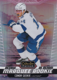 2024-25 UD O-Pee-Chee Platinum - Conor Geekie - Marquee Rookie Sunset #285