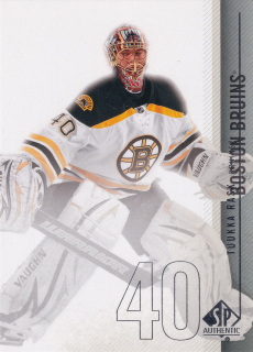 2010-11 UD SP Authentic - Tuukka Rask #82