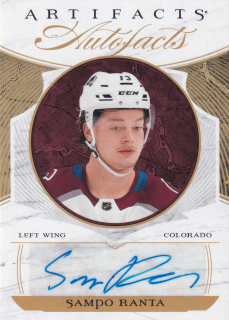 2022-23 UD Artifacts - Sampo Ranta - Autofacts #AF-SR