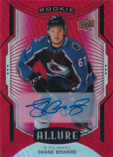 2020-21 UD Allure - Shane Bowers - Rookie Red Rainbow Auto #136