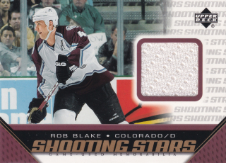 2005-06 UD Series 1 - Rob Blake - Shooting Stars Game-Used Memorabilia #S-RB