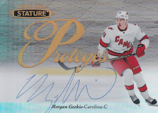 2020-21 UD Stature - Morgan Geekie - Proteges Autographs #P-34
