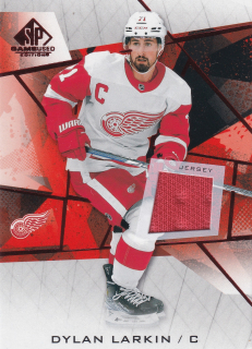 2021-22 UD SP Game Used - Dylan Larkin - Red Jerseys #35