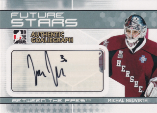 2009-10 ITG Between the Pipes - Michal Neuvirth - GoalieGraphs #A-MN