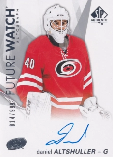 2016-17 UD SP Authentic - Daniel Altshuller - Future Watch Autograph /999 #144