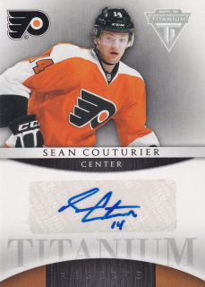 2011-12 Panini Titanium - Sean Couturier - Titanium Reserve Autographs #42