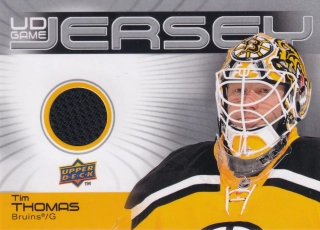 2010-11 UD Series 1 - Tim Thomas - UD Game Jersey #GJ-TT