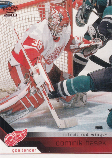 2002-03 Pacific - Dominik Hašek - Red #128
